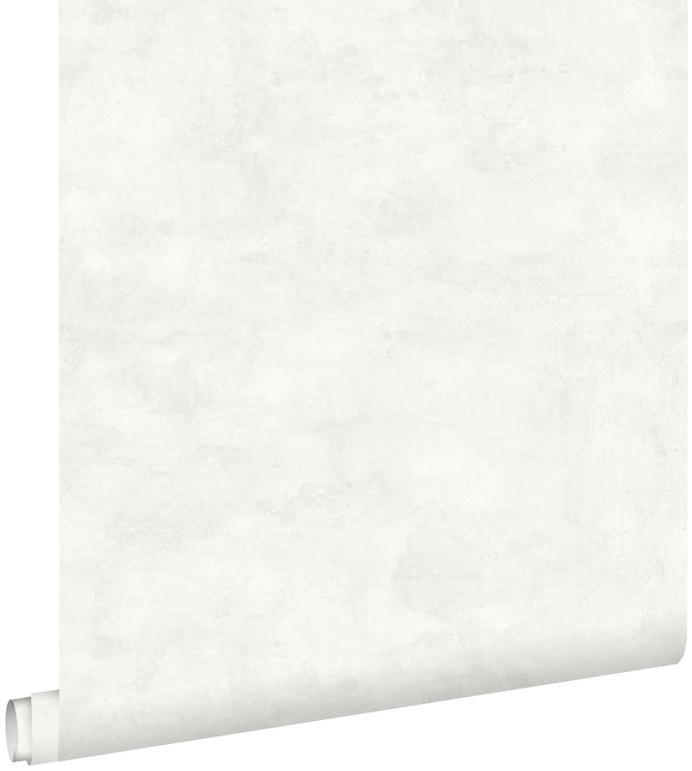 TAPETE Betonoptik 53 cm x 10.05 m - Weiß, Papier (53/1000cm) - ESTAhome