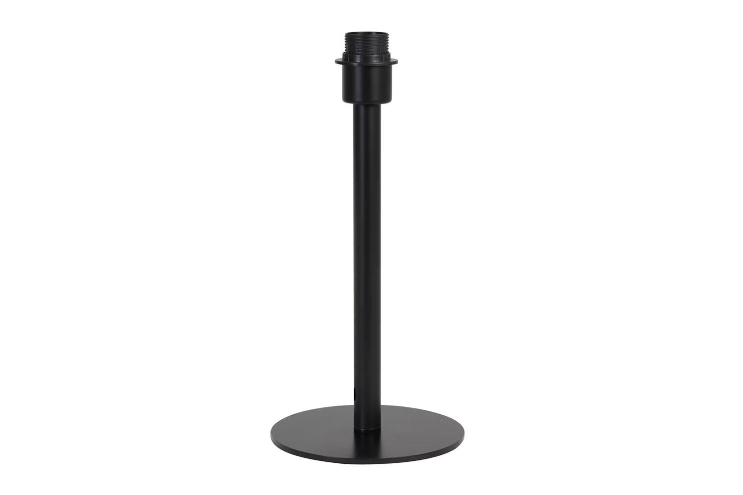 LAMPENFUSS RODRIGO Ø18x37,5 cm, Schwarz, Metall - Schwarz, Metall (18/18/37.5cm) - Light & Living