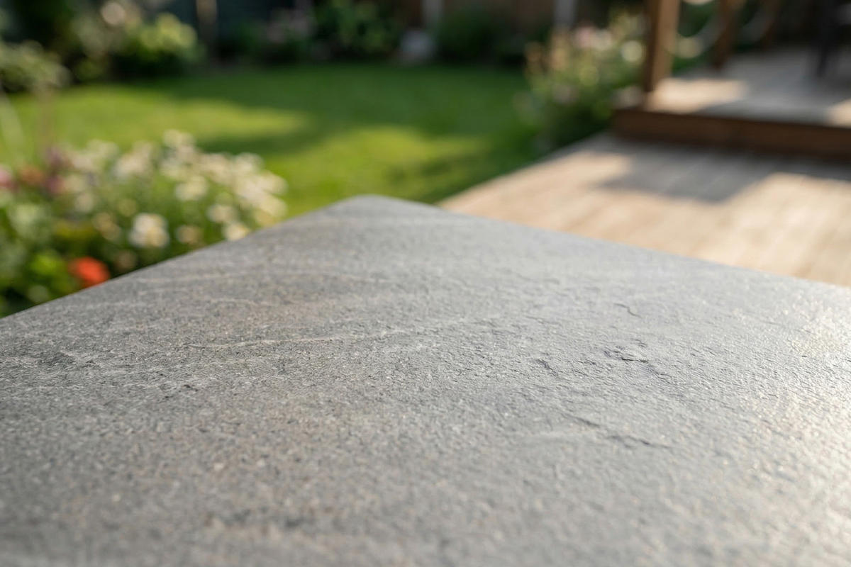 GARTENTISCH LONGA Anthrazit Keramik - Dunkelgrau, Keramik (90/180/75cm) - KAWOLA