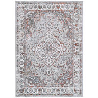 TEPPICH VALLEY Hellgrau Blau 300/400 cm - Blau, Textil (300/400cm) - Tapiso