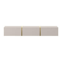 TV-HÄNGESCHRANK - 179.9 x 34.6 - holz - beige, goldfarben Marzialo - Beige/Goldfarben, Holz (179.9/27.7/34.6cm) - Vente-Unique