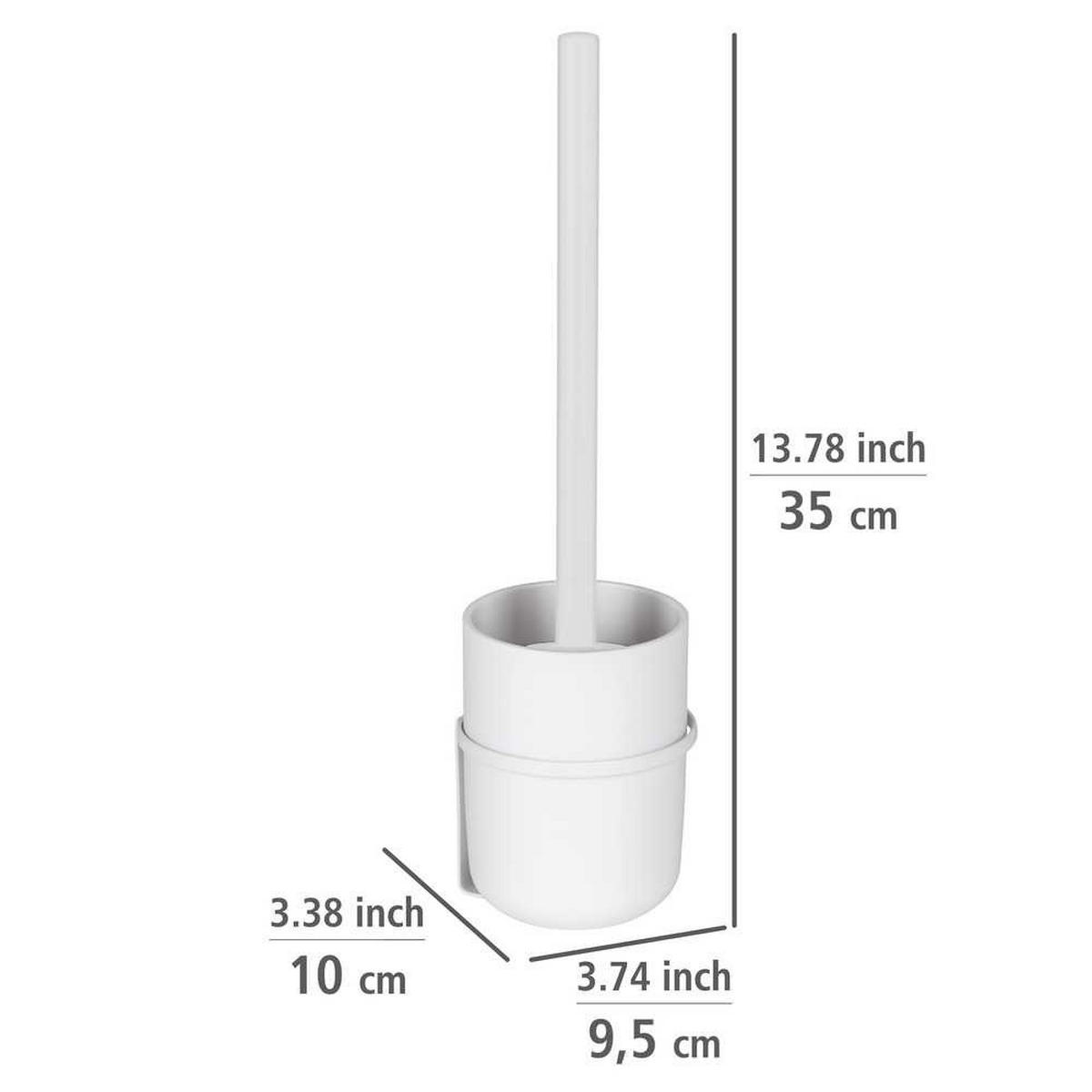 TOILETTENBÜRSTE zum Aufhängen Carpino 10/9,5/35 cm - Weiß, Kunststoff (9.5/35/10cm) - Wenko