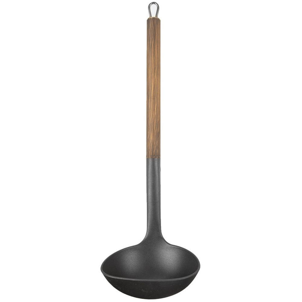 SCHÖPFKELLE AUS THERMOPLAST UND METALL 130 ml 33 cm - Braun, Kunststoff (33cm) - Orion 