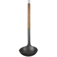 SCHÖPFKELLE AUS THERMOPLAST UND METALL 130 ml 33 cm - Braun, Kunststoff (33cm) - Orion 
