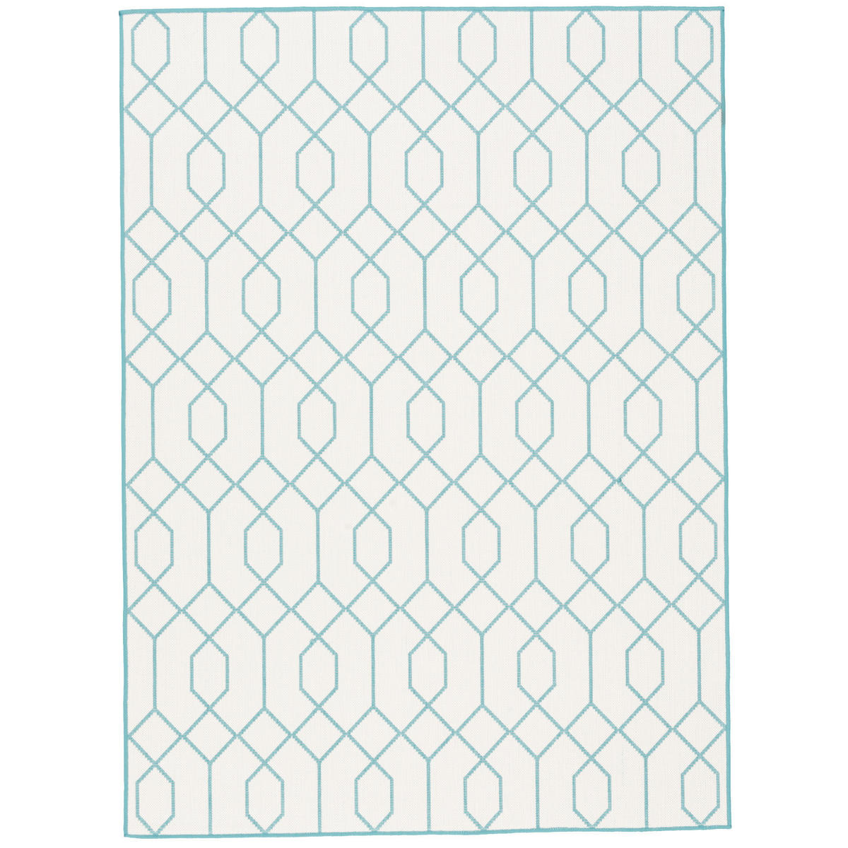 IN- UND OUTDOOR TEPPICH BEIDSEITIG CAPE COD TREND - Mintgrün, Textil (160/220cm) - Pergamon