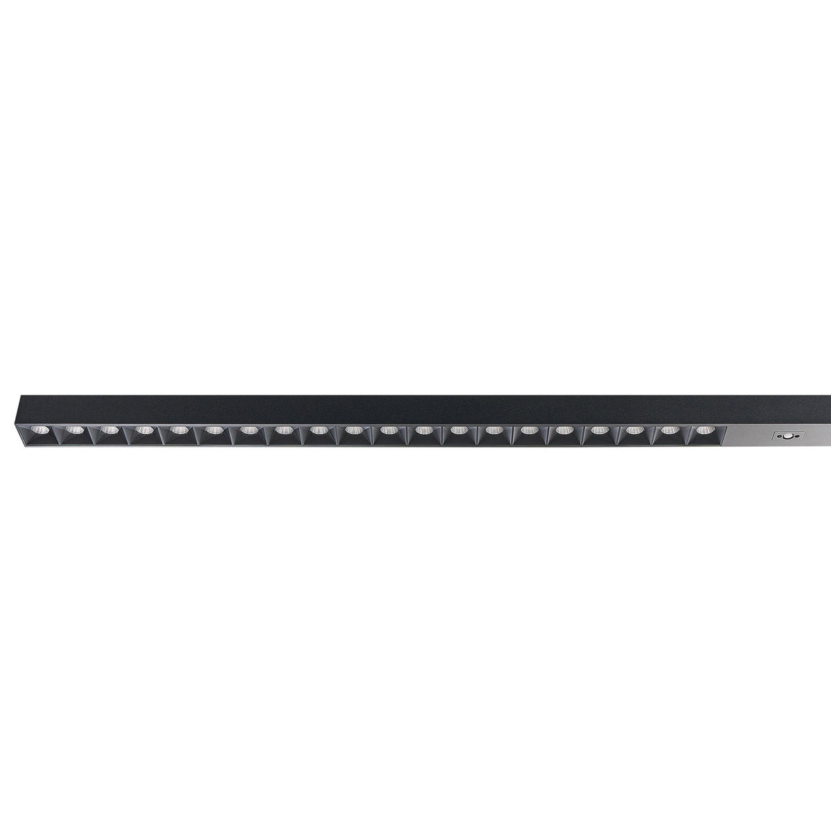 STEHLAMPE Sagitta 30/121/194 cm - Schwarz, Metall (30/121/194cm) - Beliani