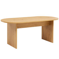 ESSTISCH 8-Sitzer, Holz - Braun, Holz (180/90/75cm) - Oviala
