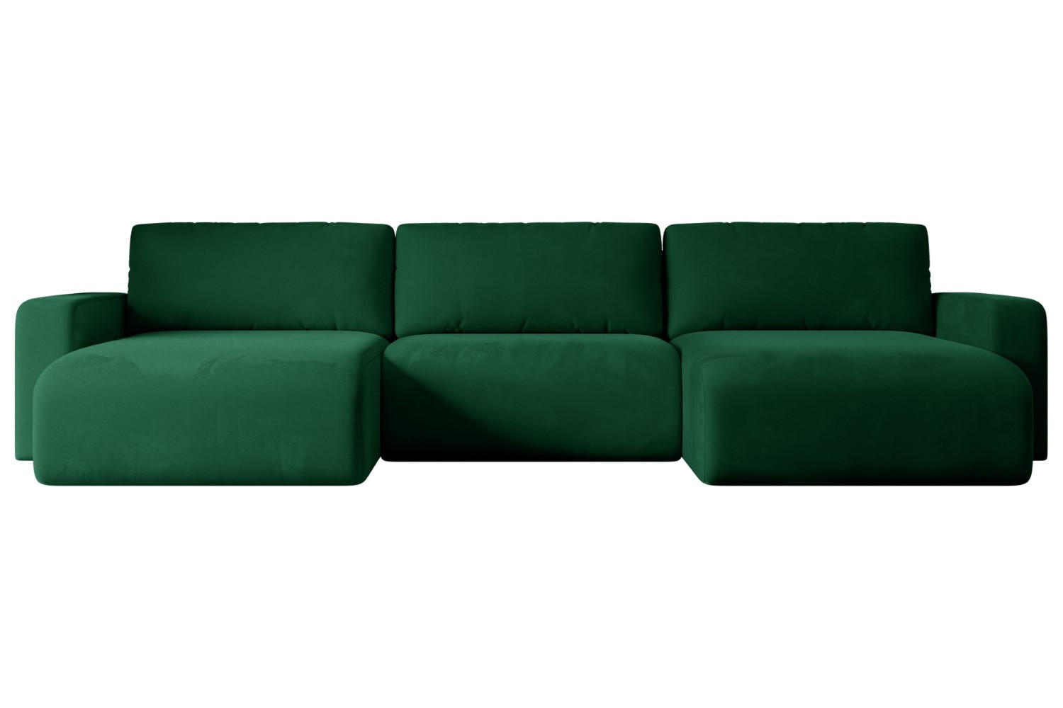 Altdecor Wohnlandschaft Grün 347x83x143 cm