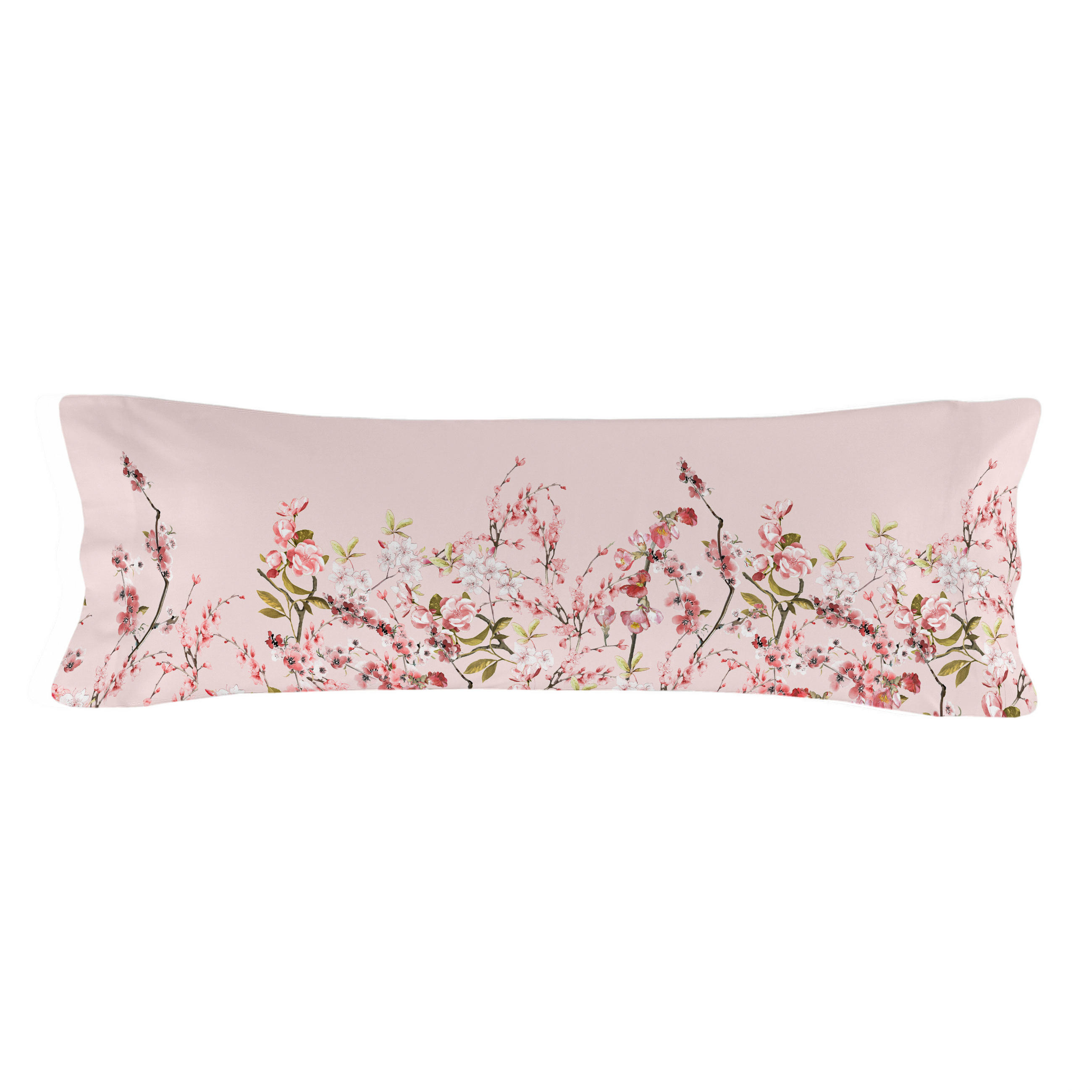 KISSENBEZUG chinoiserie rose 45x110 cm mehrfarbig - Multicolor, Textil (45/110cm) - Happy Friday