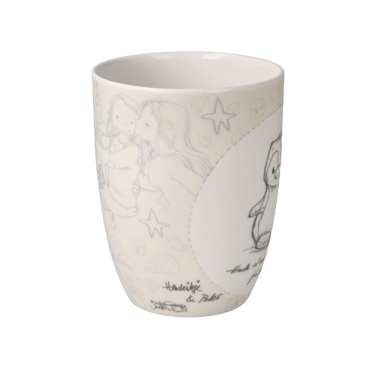 TEETASSE Anouk - Glaub an deine Träume, Fine Bone China, Beige, 0.4 L - Beige, Keramik (0.4L) - Goebel