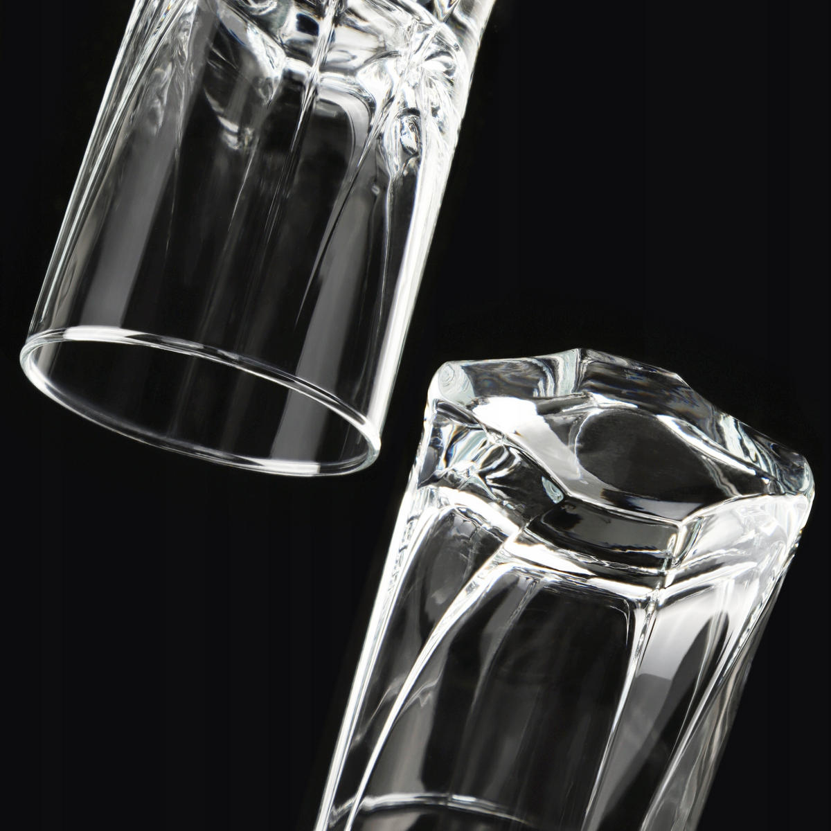 GLÄSER für Getränke und Getränke 245 ml, 6 Stk. - Transparent, Glas (0.245L) - KADAX