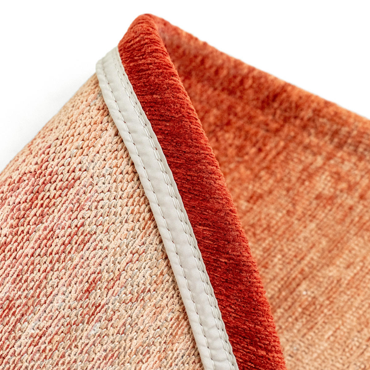 PREPROGA Aquarelle Rust 170/235 cm - rdeča, umetna masa/tekstil (170/235cm) - Louis De Poortere