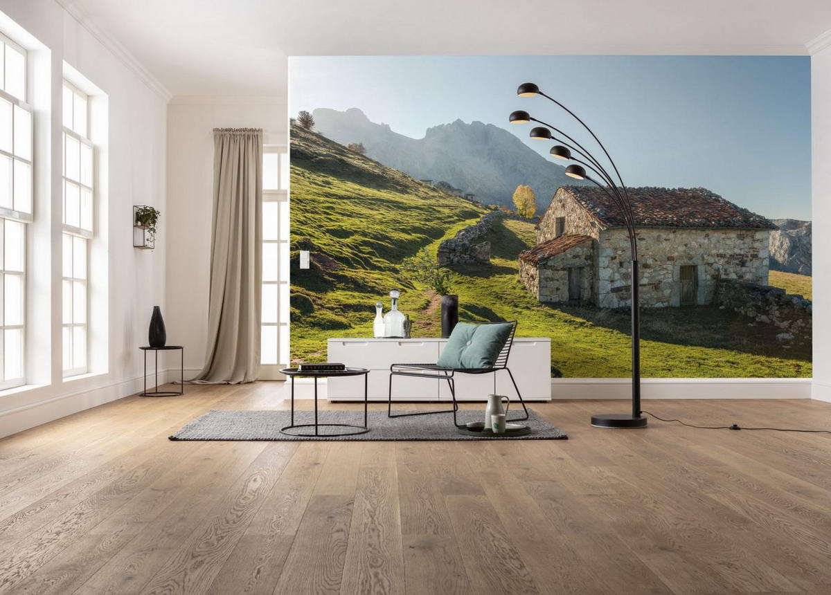 FOTOTAPETE Landschaft 450 x 280 cm - Multicolor, Papier (450/280cm) - Sanders & Sanders