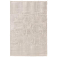 TEPPICH Claire Cream 200x300 cm - Creme, Kunststoff (200/300cm) - benuta