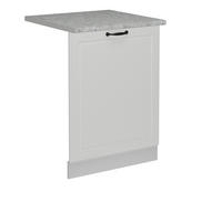 ČELNÍ PANEL MYČKY R-Line Bílý venkovský dům - bílá, kompozitní dřevo (60/81.8/1.6cm) - Vicco