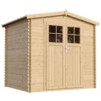 GARTENHAUS HOLZ - B236xL226xH218 cm/ 4,33 m2 - M369F - Beige, Holz (236/218/226cm) - Timbela