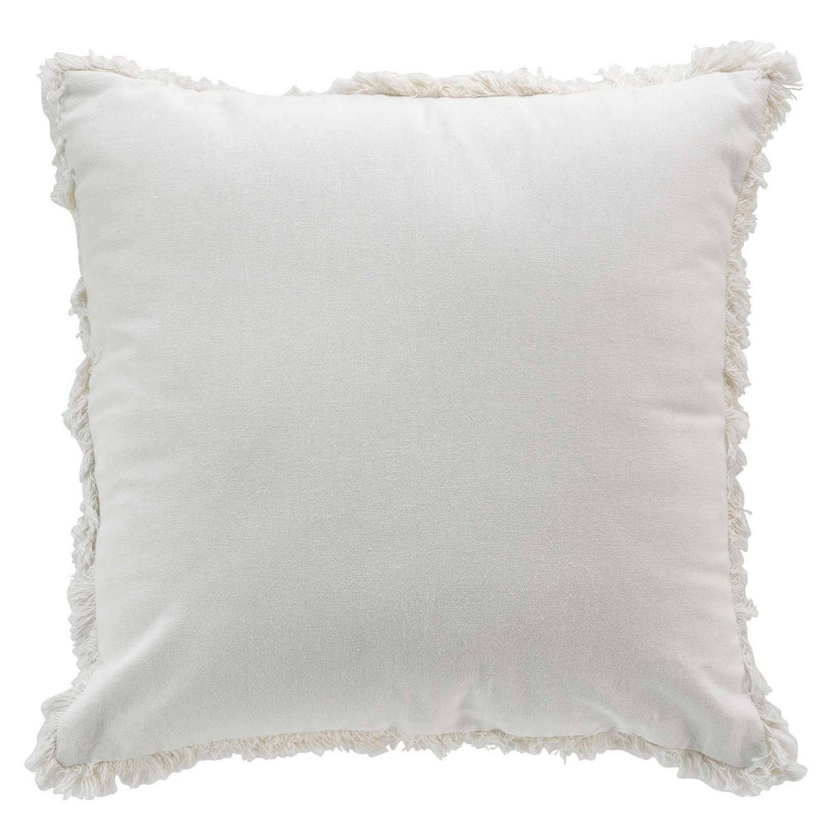 ZIERKISSEN Eve 45/45 cm - Creme, Naturmaterialien (45/45cm) - Douceur d´intérieur