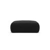 POUF Molino aus Boucle schwarz - Schwarz, Textil (100/36/100cm) - Micadoni