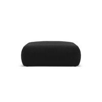 POUF Molino aus Boucle schwarz - Schwarz, Textil (100/36/100cm) - Micadoni