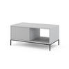 COUCHTISCH Eliza Grau 90 x 50 cm - Grau, Holzwerkstoff (50/90/45cm) - Vicco