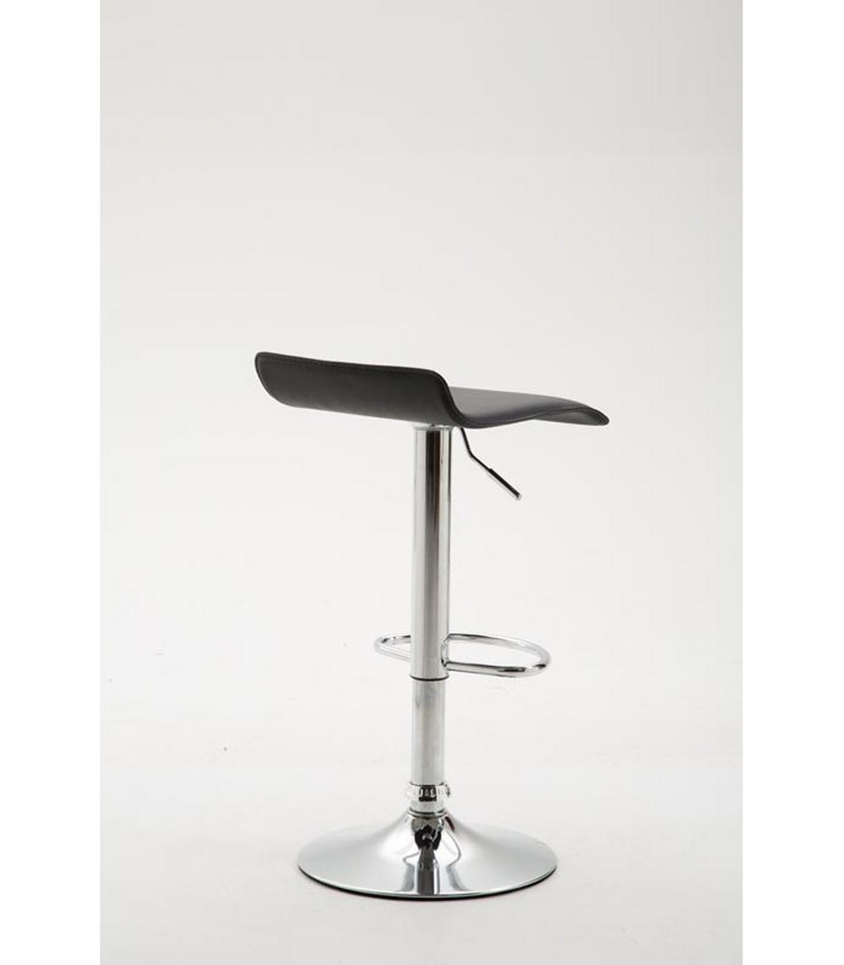 BARHOCKER Dyn V2 63-84 cm schwarz - Schwarz, Leder (36/63/39cm) - furnicato