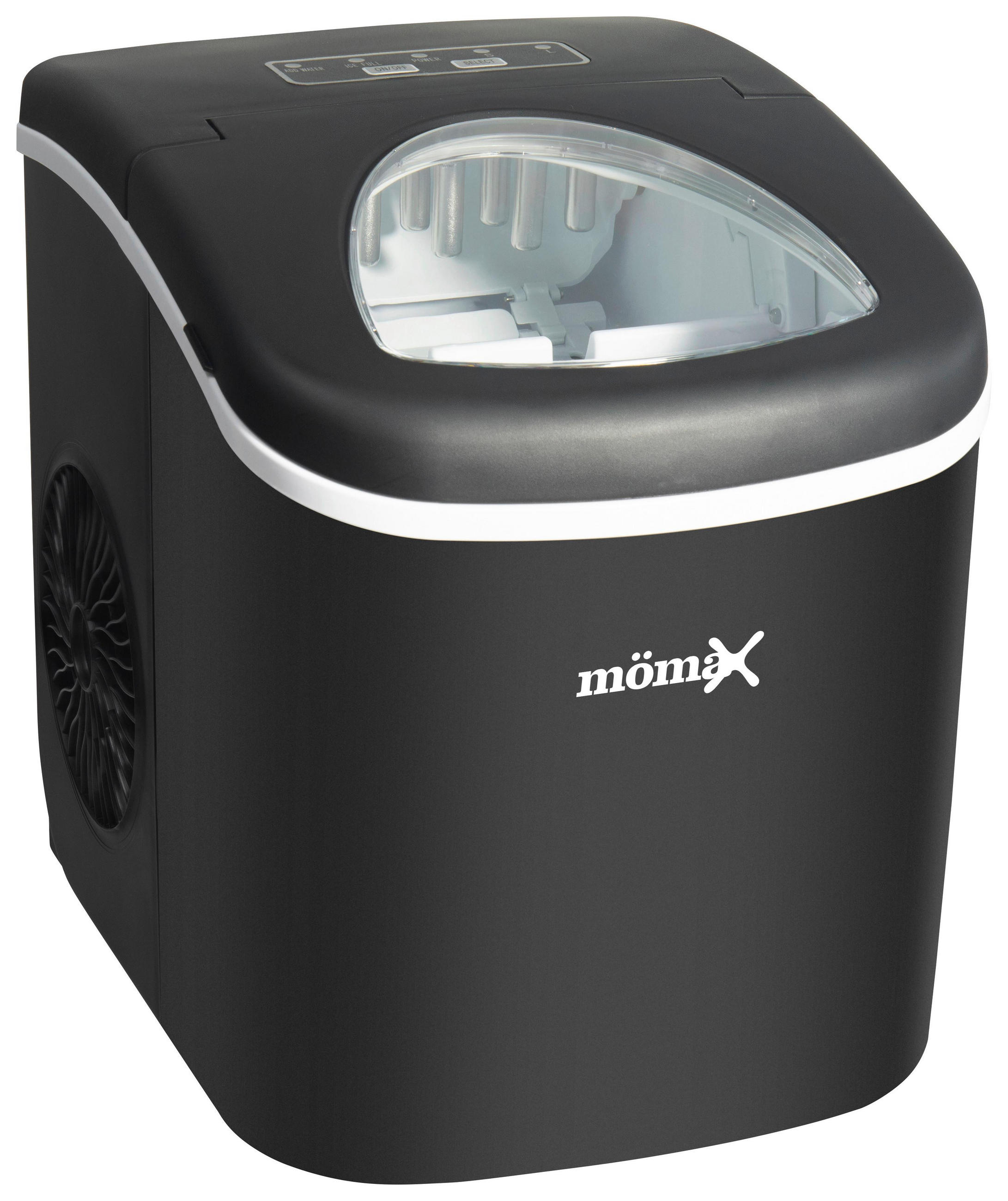 EISWÜRFELMASCHINE Kurt Schwarz max. 95 Watt - Schwarz, Kunststoff (29.4/29/22.2cm) - Mömax