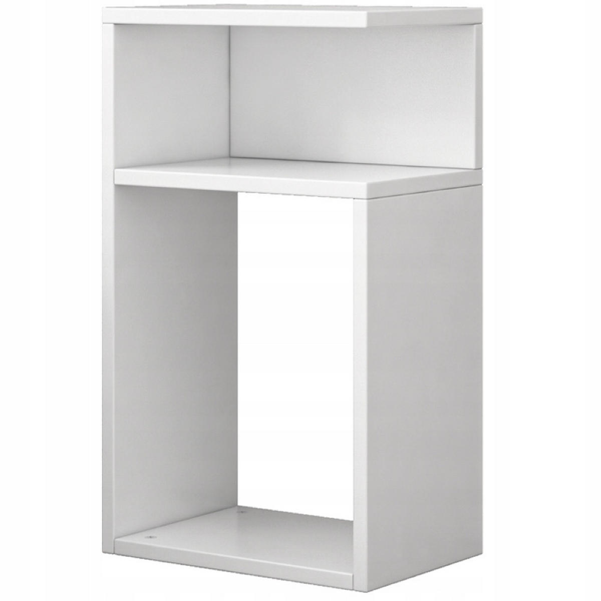 NACHTTISCH / Beistelltisch – Modernes Design für Schlafzimmer und Wohnzimmer - Weiß, Holzwerkstoff (30/50/20cm)