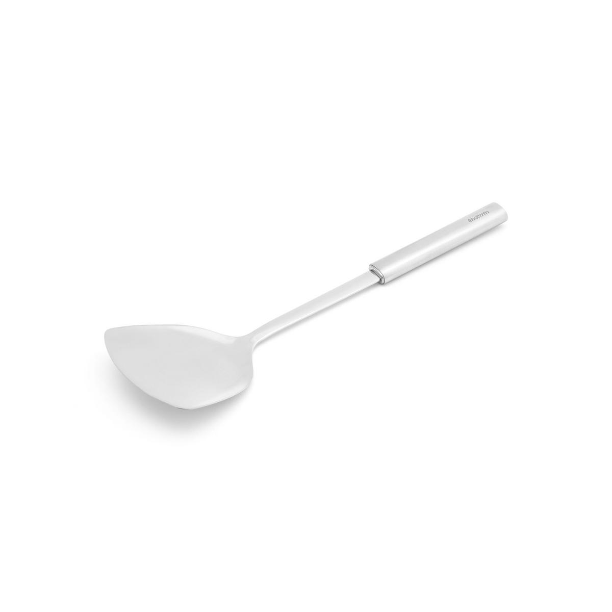 WOK-WENDER Silikon Profile, Stahl, Matt Steel, 33.6 cm - Grau, Metall (10.3cm) - Brabantia