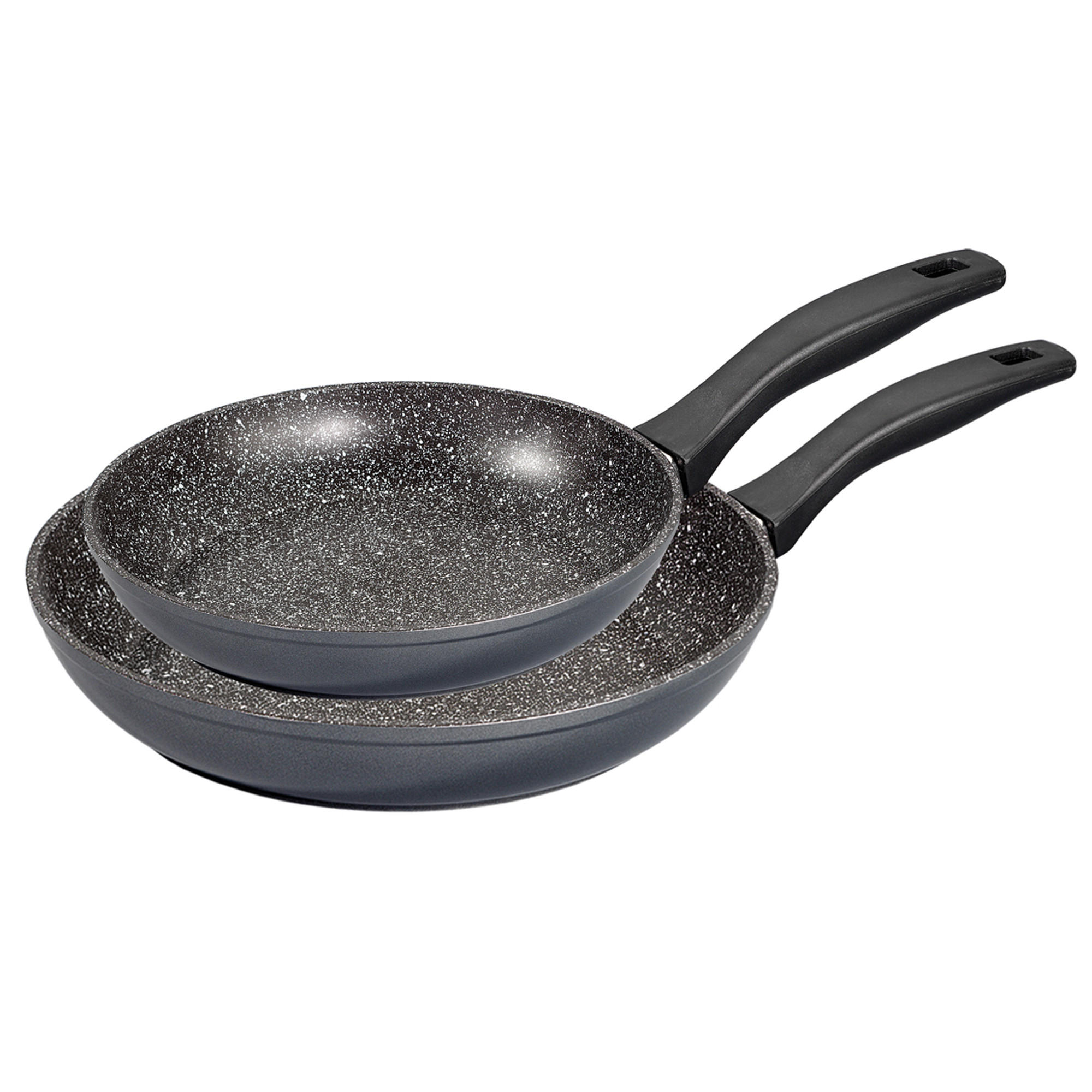 PFANNENSET 2 TEILIG - Grau, Metall - Stoneline
