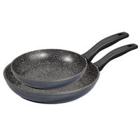 PFANNENSET 2 TEILIG - Grau, Metall - Stoneline