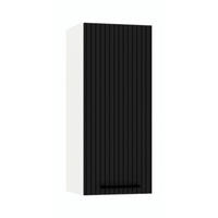 HÄNGESCHRANK W30 P/L - KENDRO - Elegante Küchen Harmonie - Schwarz/Weiß, Holz/Metall (30/72/30cm) - ROYAL24_MARKT