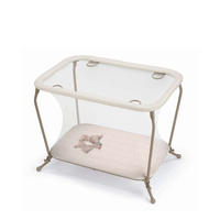 LAUFGITTER Lusso für Babys zusammenklappbar - Rosa, Kunststoff/Textil (71/80.5/108cm) - Cam il Mondo del Bambino S.p.A.