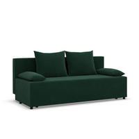SOFA 3-SITZER MIT SCHLAFFUNKTION FERMO Dunkelgrün - Dunkelgrün, Textil (92/95/191cm) - Mebligo