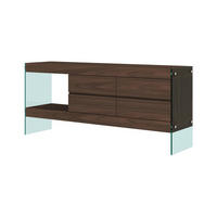 SIDEBOARD SOHO Braun 184x45x80 cm - Braun, Holzwerkstoff (184/80/45cm) - FURNLUX