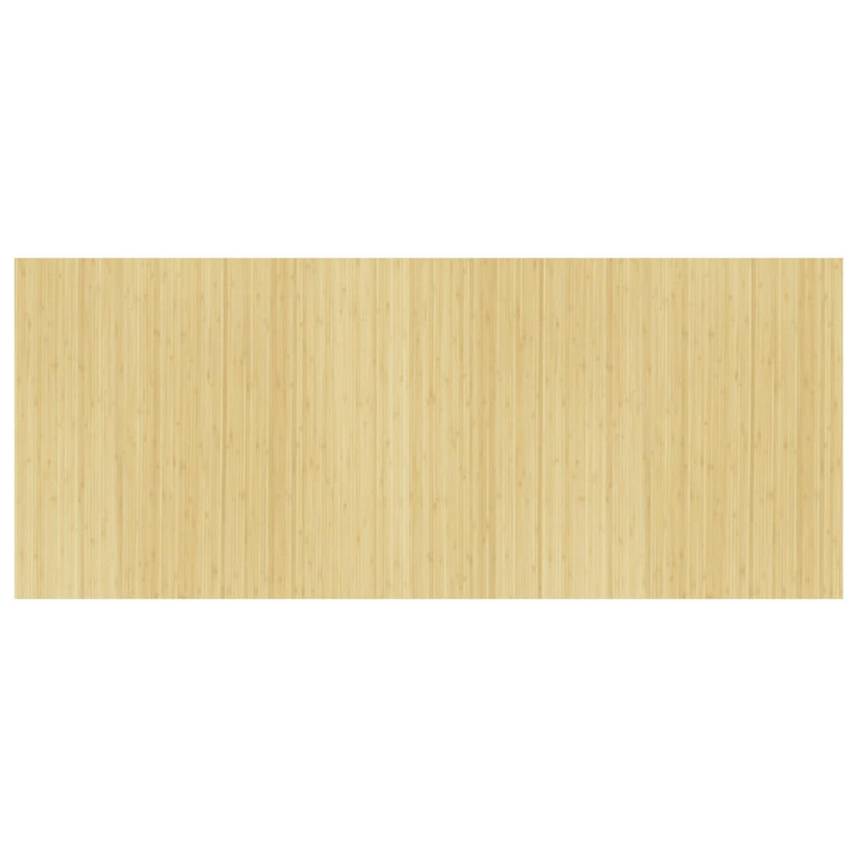 PARAVENT Hell Natur Breite 400 Cm Höhe 165 Cm Bambus - Beige, Holz (0.2/165/400cm) - vidaXL