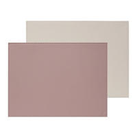 PLATZSET 40 x 30 cm Altrosa/Stein - Altrosa, Textil (40/30/0.5cm) - Freeform