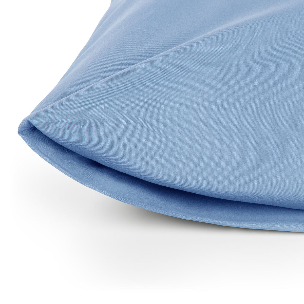 BETTLAKEN 3er Set - Spannbettlaken 90x190x30cm 1X Kissenbezug 50x80cm - Hellblau - Hellblau, Textil (90/190cm)