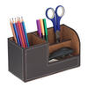 SCHREIBTISCH-ORGANIZER - Multicolor, Holzwerkstoff/Kunststoff (9.5/20/11cm) - Relaxdays