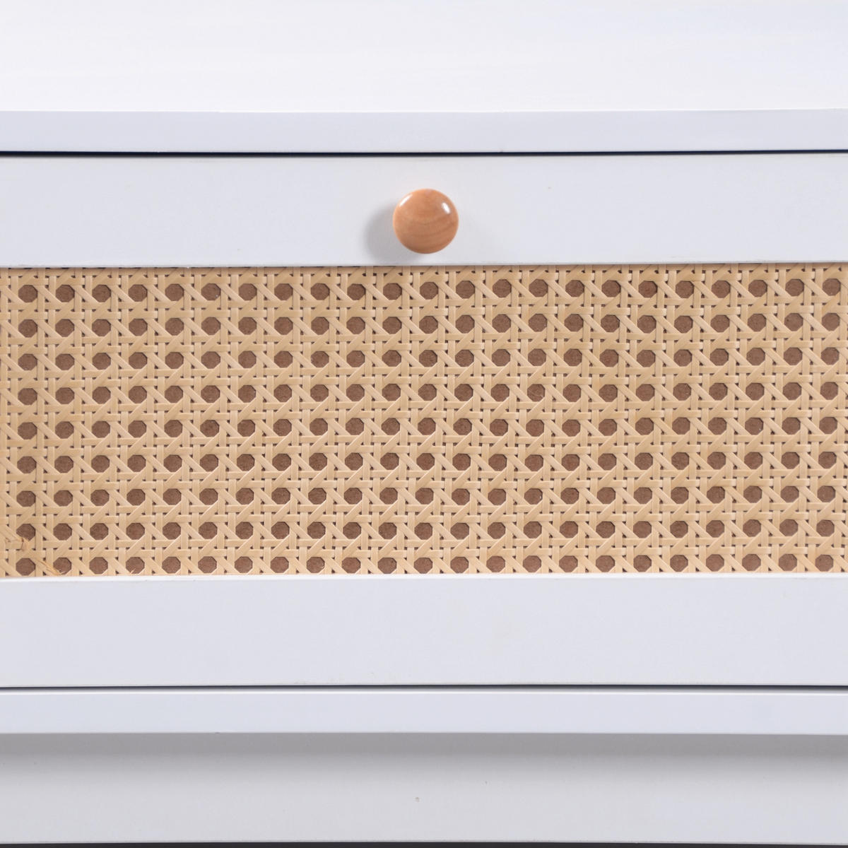 COUCHTISCH 110/55/38.5 cm Weiß aus MDF mit Stauraum - Weiß, Holzwerkstoff (110/55/38.5cm) - OKMYHOME
