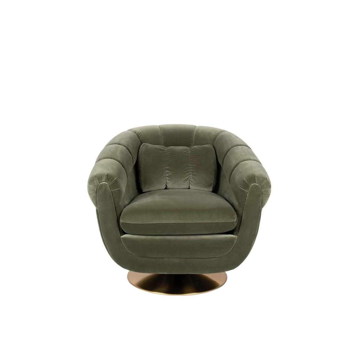 SESSEL Member Grün - Grün, Textil (82/79/88cm) - Dutchbone