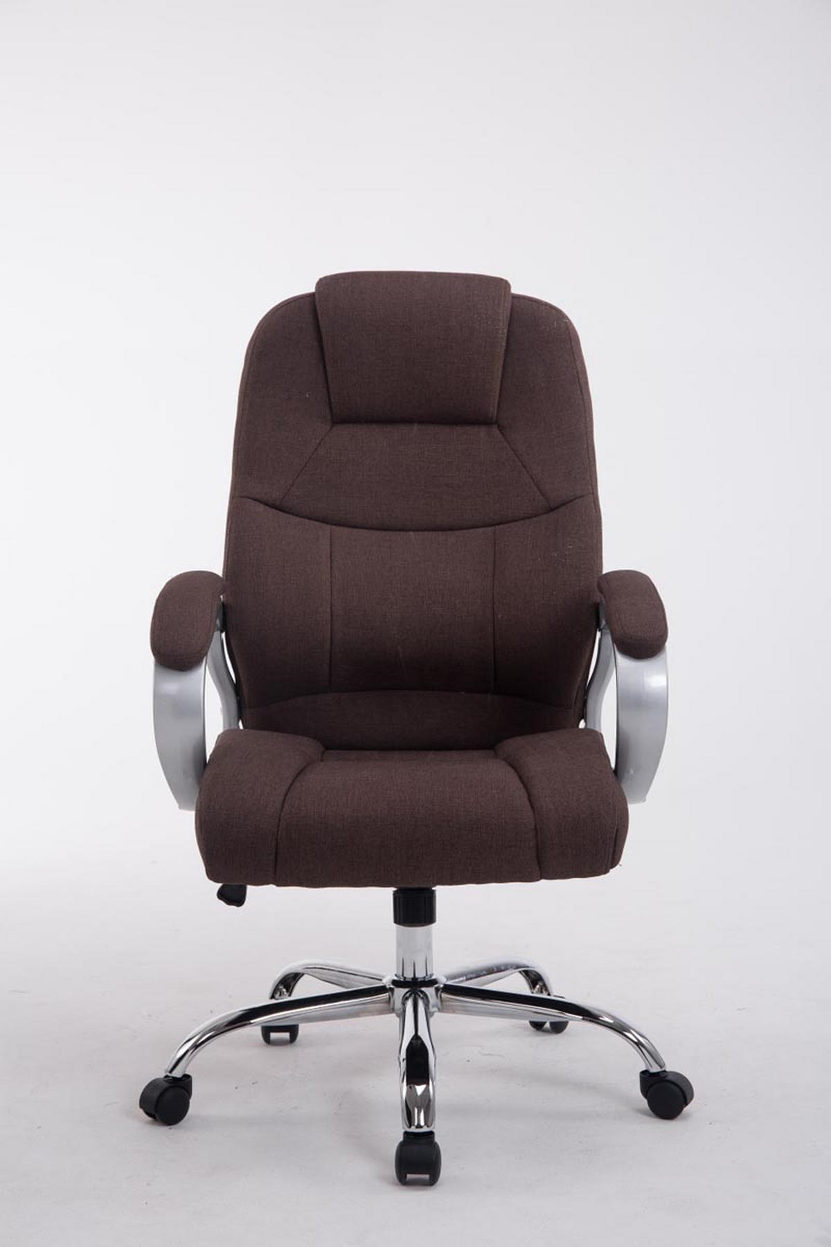 BÜROSTUHL Apodo, Stoff Braun - Braun, Textil/Metall (66/122/70cm) - TPFLiving