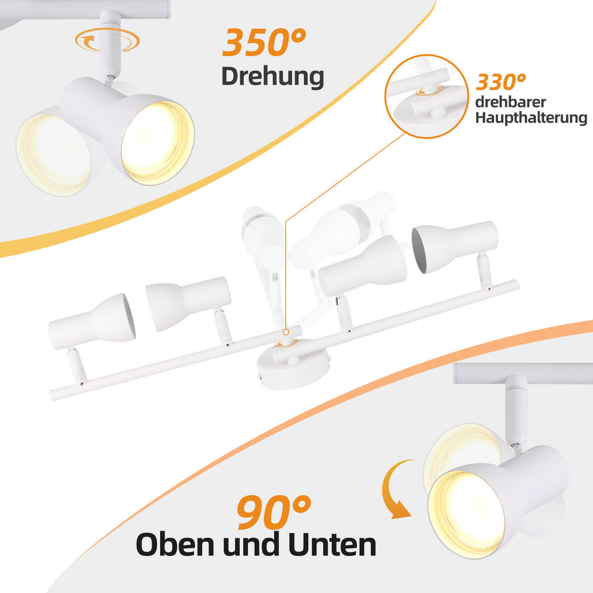 STRAHLER Grytholk 8/16.5/8 cm - Weiß, Metall (8/8/16.5cm) - ZMH