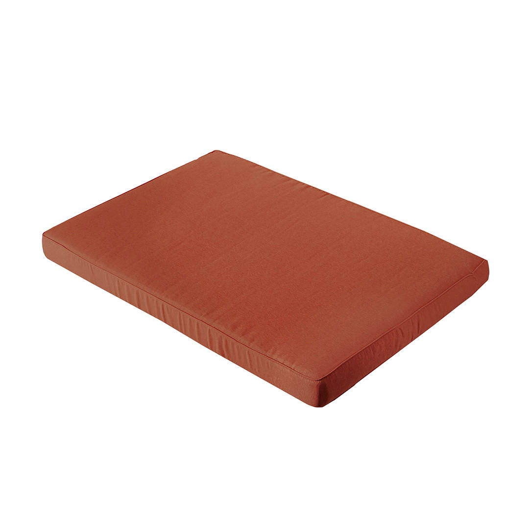 PALETTENSITZKISSEN Panama 120/80 cm - Rot, Textil (80/8/120cm) - Madison