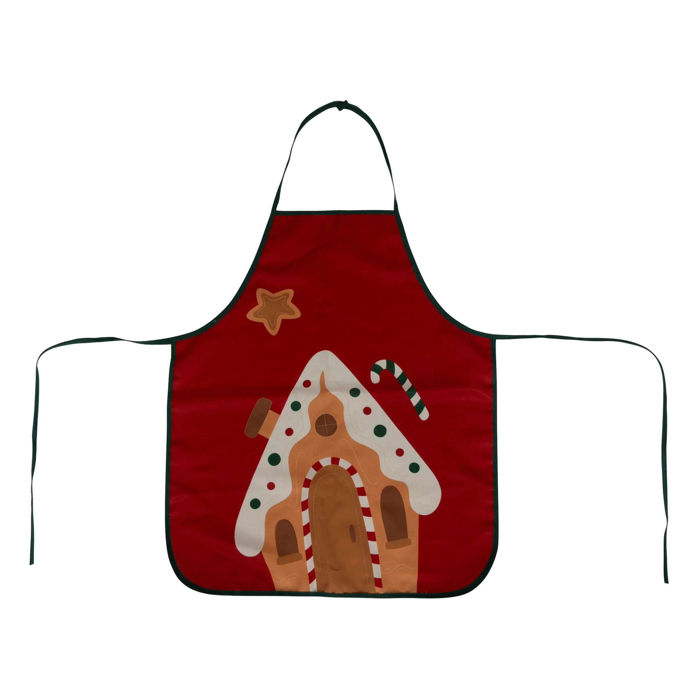 KINDERSCHÜRZE Weihnachtsmotiv 50/60 cm - Rot, Textil (50/50cm) - 5five Simply Smart