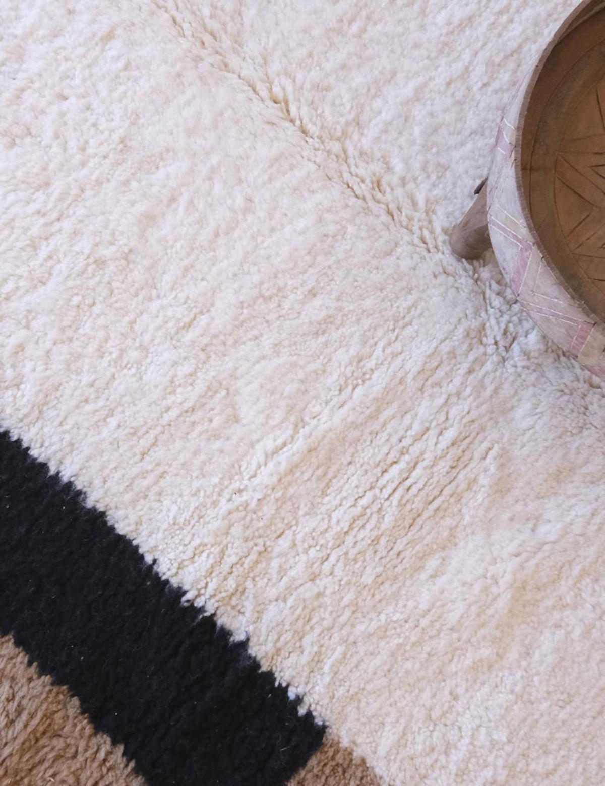 BERBERTEPPICH mit Grafikmuster 164x 252 cm - Beige, Naturmaterialien (164/252cm) - AFK Living