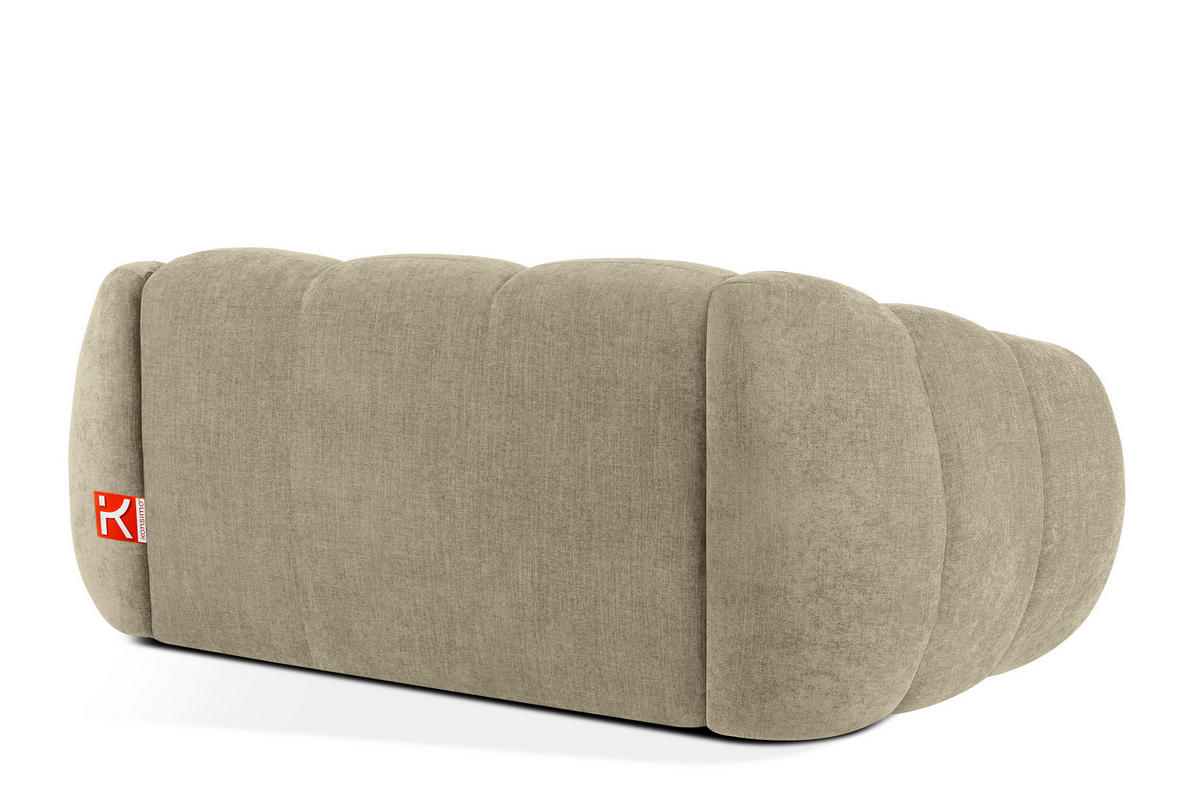 2-SITZER SOFA FLAVA, Sandfarben - Sandfarben, Holz/Holzwerkstoff (200/76/100cm) - KONSIMO®