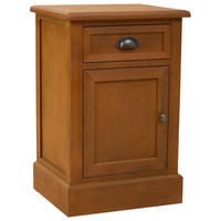 NACHTTISCH aus Holz, braun, 42x35x63cm - Braun, Holz (46/40/68cm) - Wanderlust