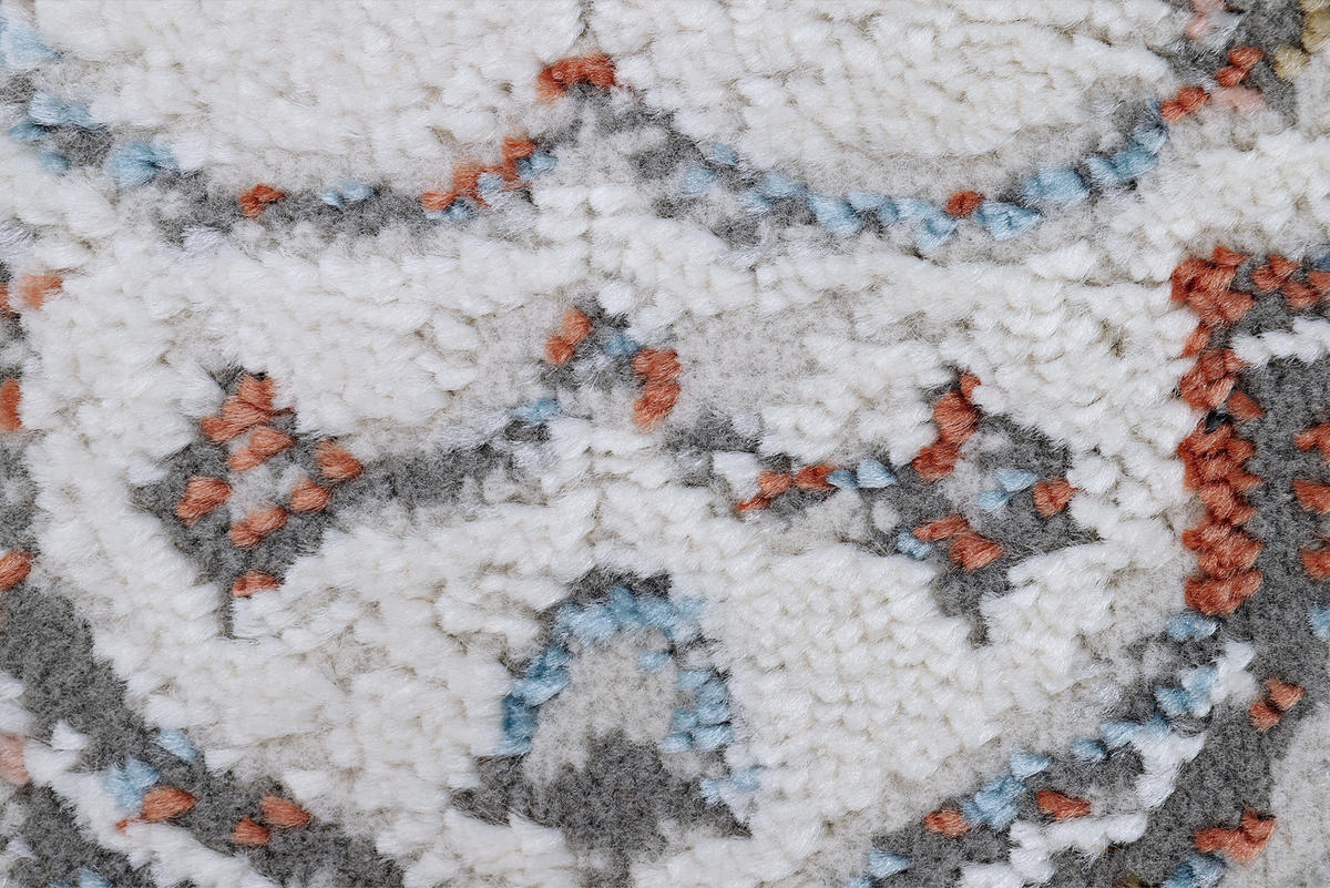 TEPPICH VALLEY Hellgrau Blau 300/400 cm - Blau, Textil (300/400cm) - Tapiso