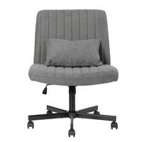 BÜROSTUHL Dunkelgrau - Dunkelgrau, Metall (21.5/33/25.2cm) - PANGIVO