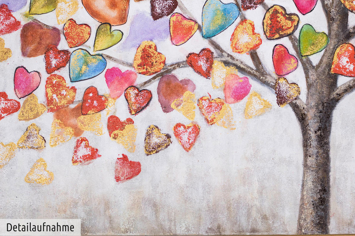 ÖLGEMÄLDE 120/60 cm - Multicolor/Weiß, Holz/Textil (1.72/60cm) - KUNSTLOFT